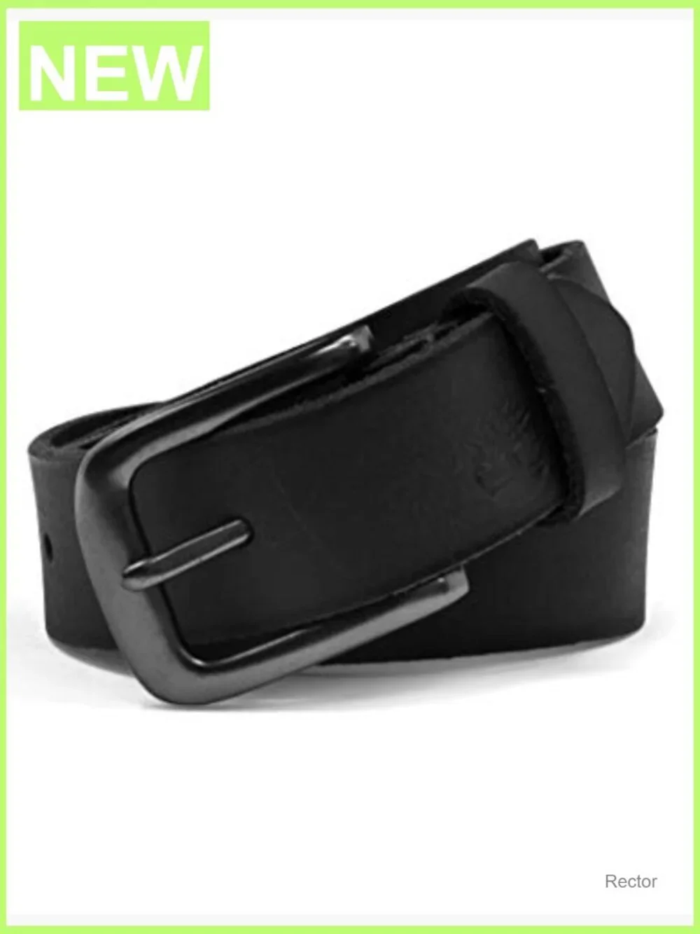 Genuine Leather Belt for Boys with Buckle Closure
